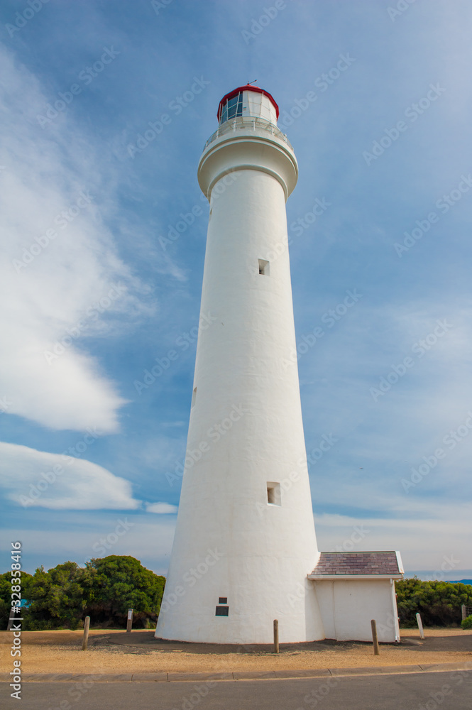 Split Point Lighthouse on Great Ocean Road in Australia