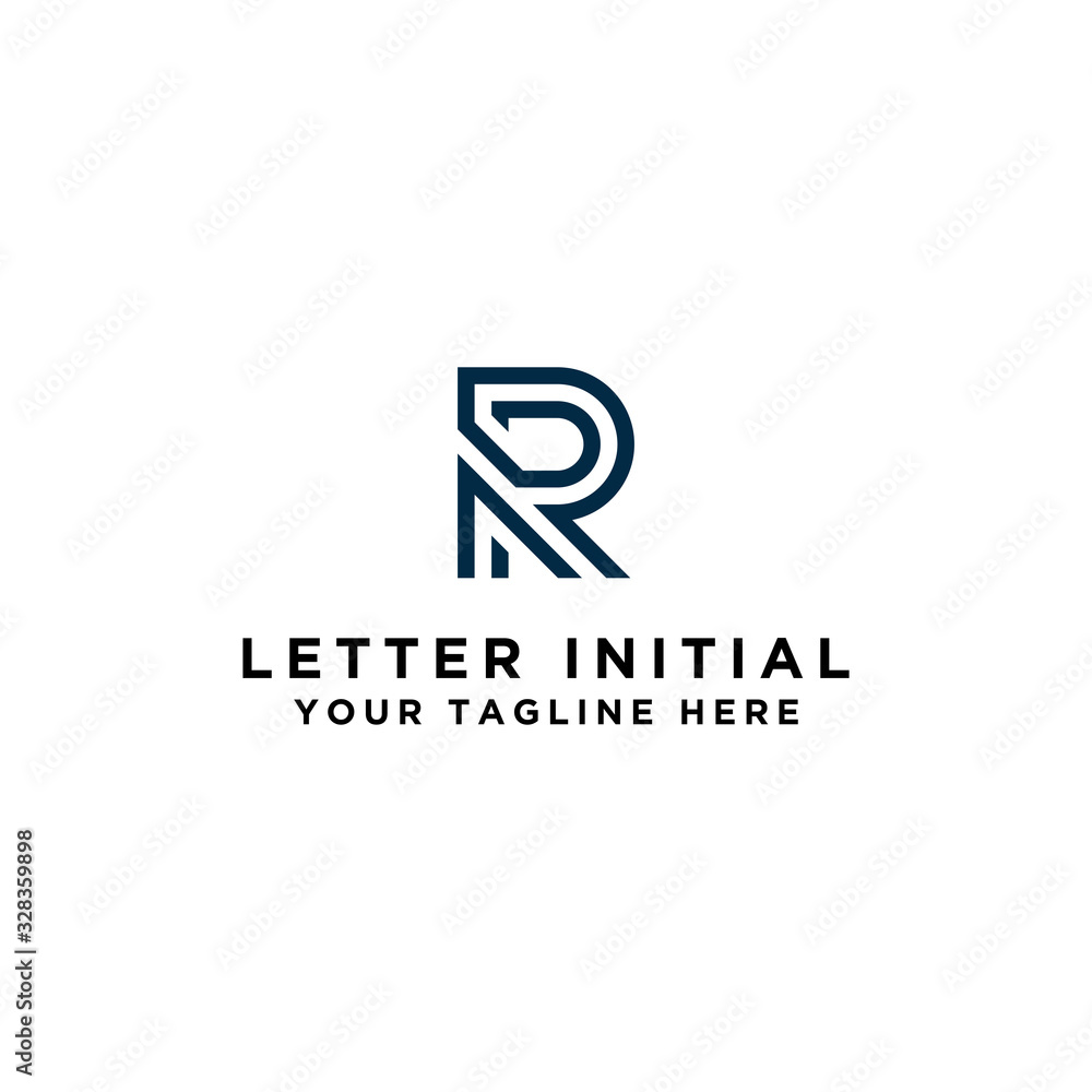Inspiring company logo design from the initial letters to the R logo icon. -Vectors	