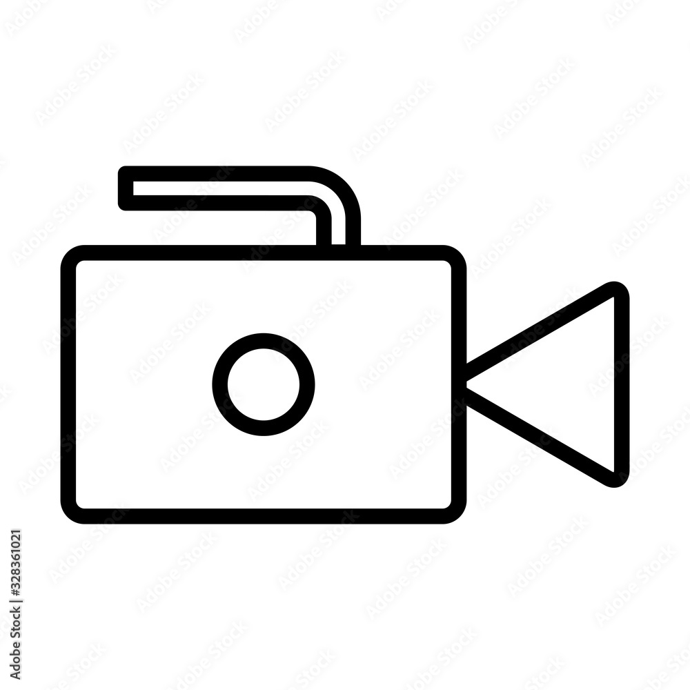 video camera icon vector template video camera icon vector template