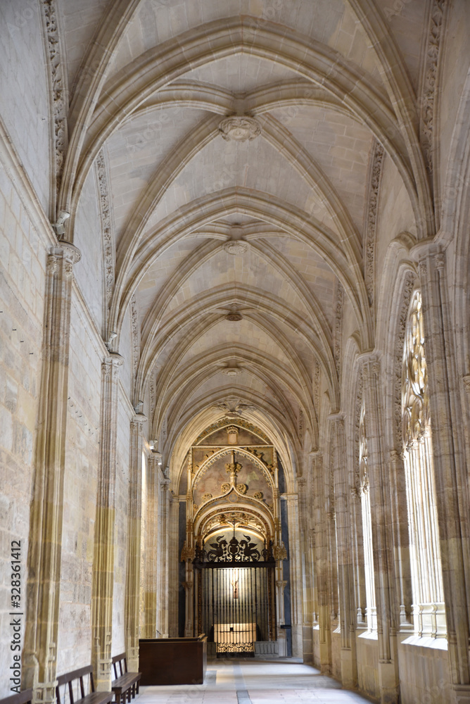 Voûtes de la cathédrale de Ségovie, Espagne