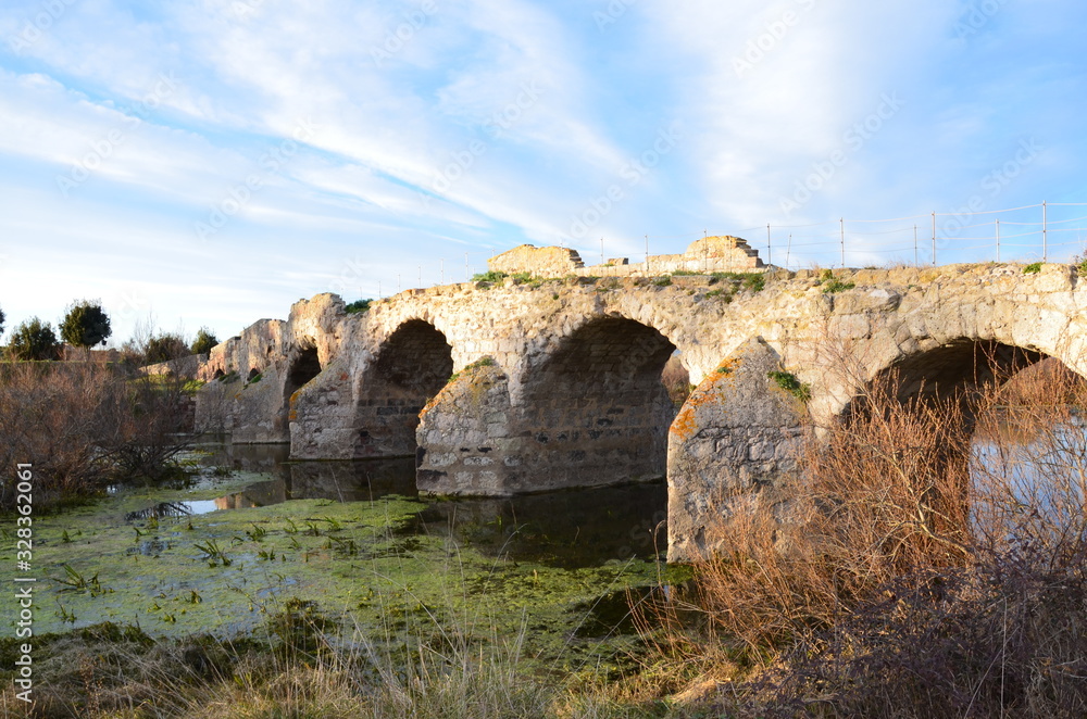 Pont'ezzu bridge, Ozieri, Sardinia