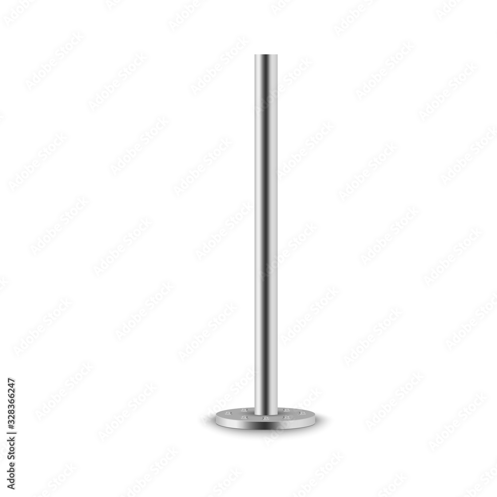 Set metal columns. Set metal columns.