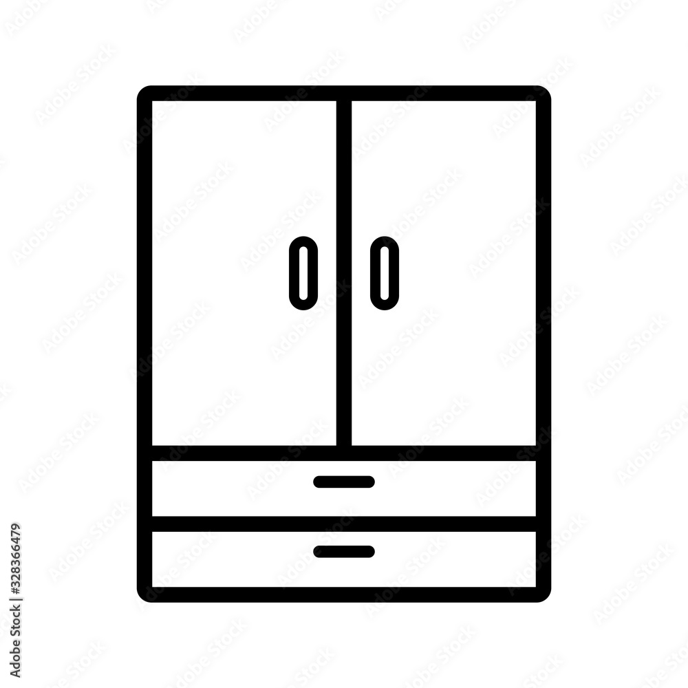 wardrobe icon design template wardrobe icon design template