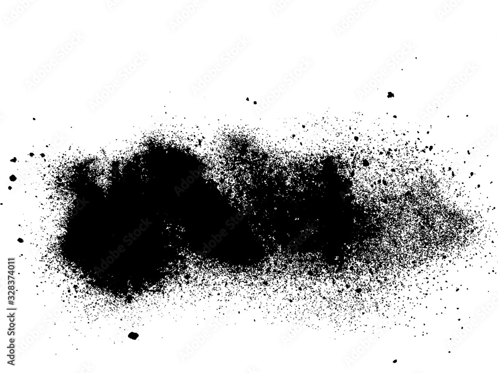 Obraz premium Grunge Dust Sand Splash Background