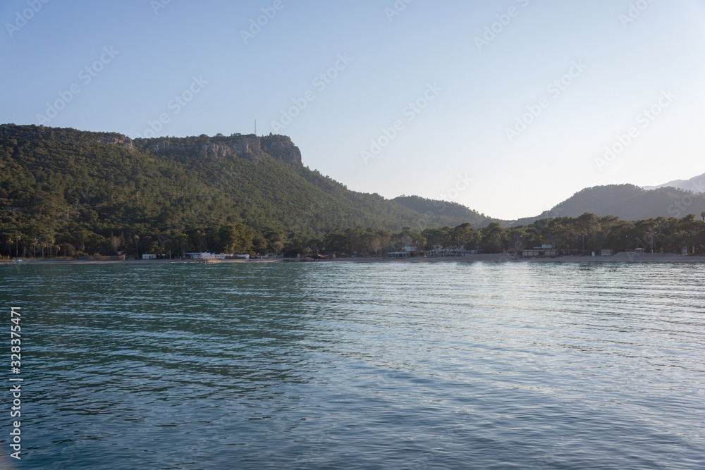  Taurus mountains and sea in spring