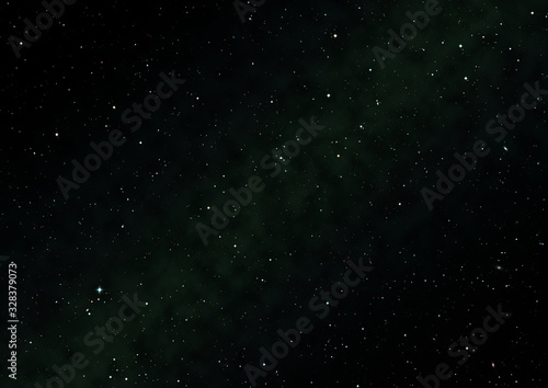 Small part of an infinite star field.