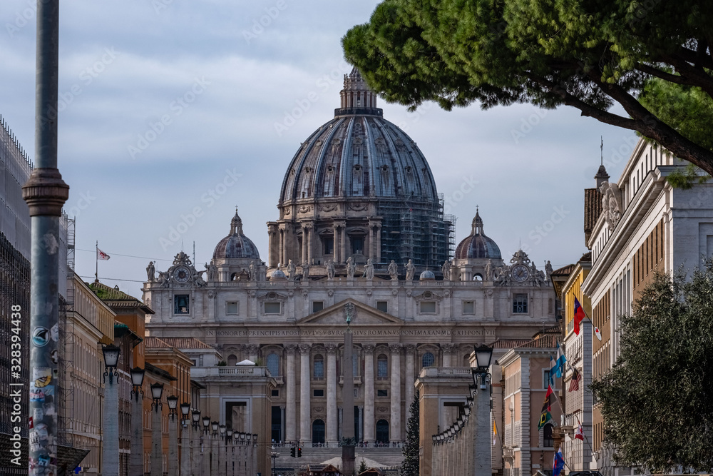 Basilica of st Peter and Paul in Vatican