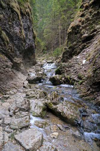 Janosikove diery, Janosik holes - system of gorges and canyons, Slovakia