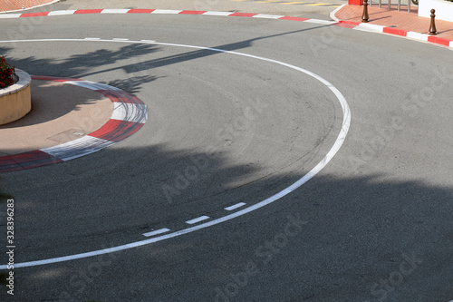 Foto Most Famous Section, The Slowest Corner In Formula One,  Monaco Grand Prix In Mo