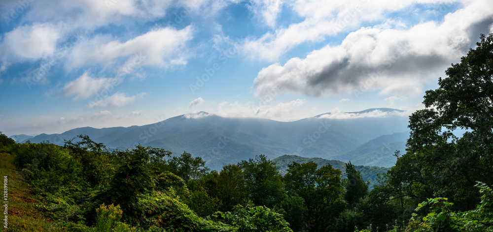 Appalachian Mountain View Along the Blue Ridge Parkway Appalachian Mountain View Along the Blue Ridge Parkway