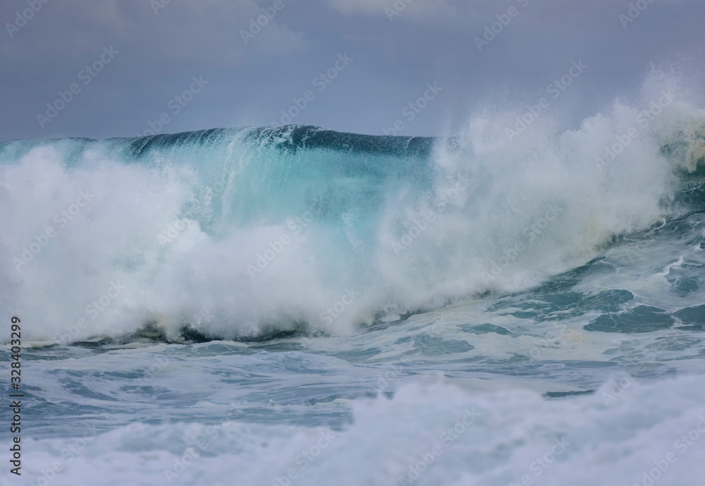 Waves at sunset, Sydney Australia Waves at sunset, Sydney Australia