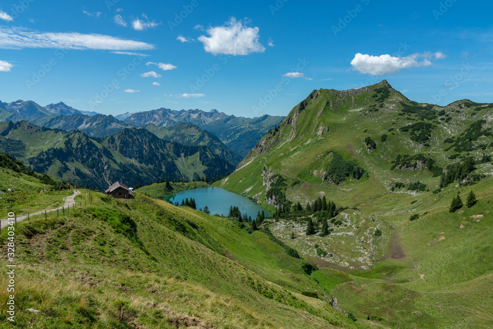 Seealpsee in den Allgäuer Alpen, Oberstdorf