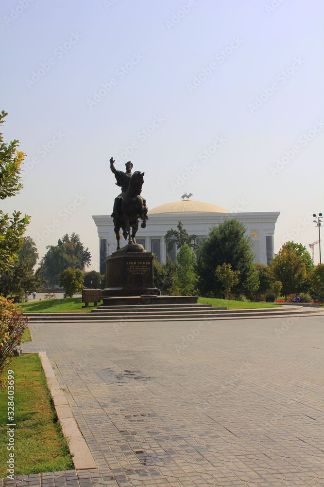 アミール・ティムール広場 Stock Photo Adobe Stock