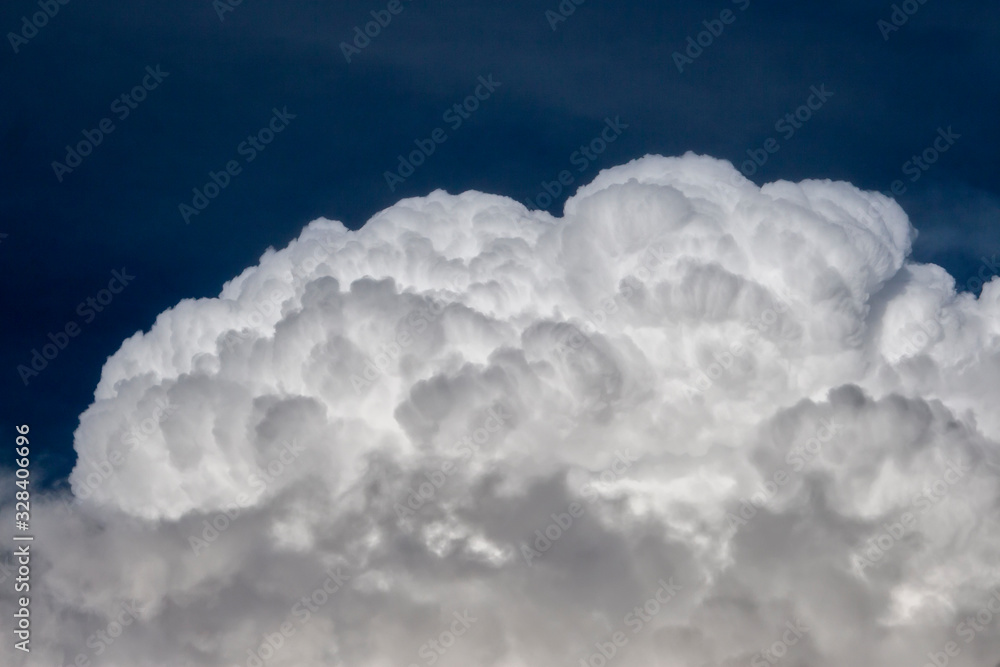 fluffy clouds