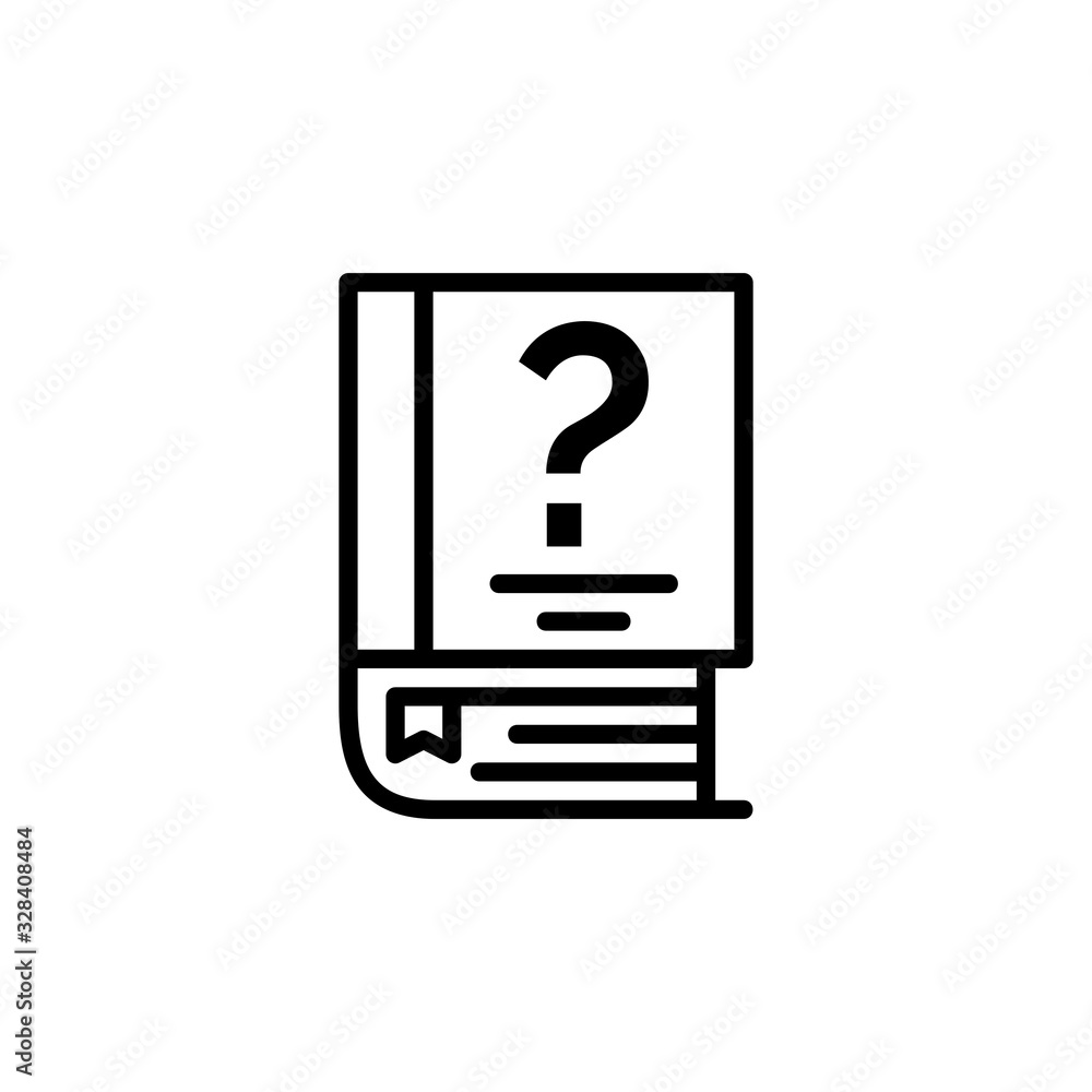 help icon. Online Learning icon. Perfect for application, web, logo and presentation template. icon design line style help icon. Online Learning icon. Perfect for application, web, logo and presentation template. icon design line style