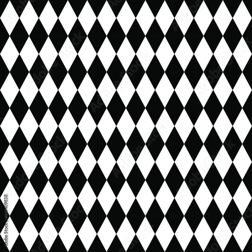 Black and white seamless pattern. Abstract geometric pattern in arabic style. Simple vector seamless design for background, paper, textile, wallpaper. Traditional ornament. EPS10