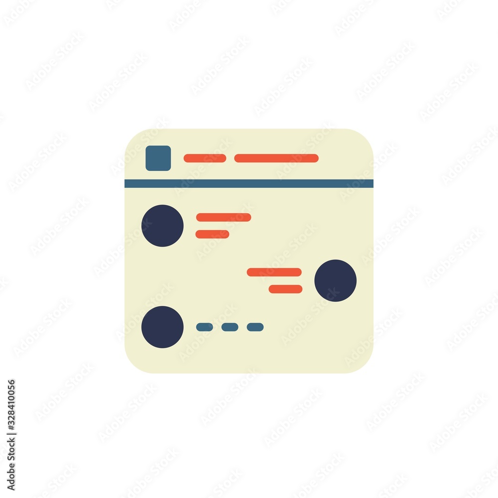 Fototapeta premium private group icon. online learning icon. perfect for application, web, logo and presentation template. icon design flat style