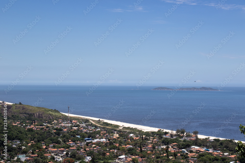 Beach and sea view