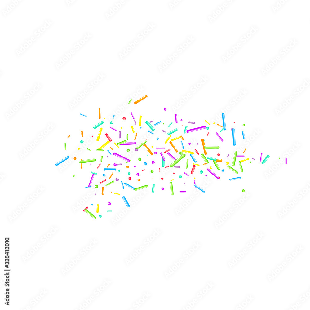 Sprinkles grainy. Cupcake donuts, dessert, party Sprinkles grainy. Cupcake donuts, dessert, party