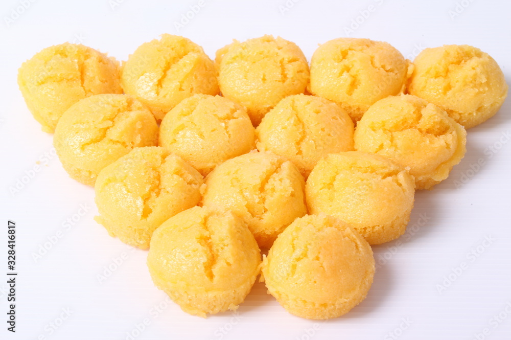 Palm Cake on white background Palm Cake on white background