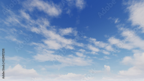 Cloudy blue sky abstract background, blue sky background with tiny clouds © teerawit