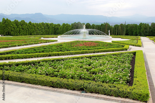 Fuente en Jardines de Mexico estilo italiano photo