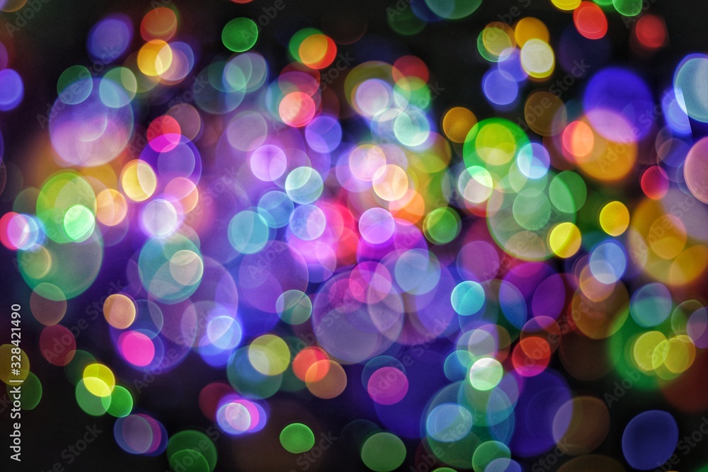 Abstract Light Muti Color Bokeh Background Abstract Light Muti Color Bokeh Background