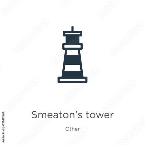 Smeaton's tower icon vector. Trendy flat smeaton's tower icon from other collection isolated on white background. Vector illustration can be used for web and mobile graphic design, logo, eps10 photo