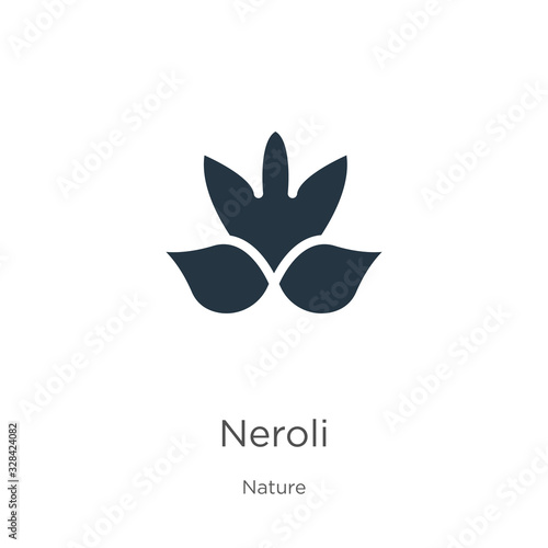 Neroli icon vector. Trendy flat neroli icon from nature collection isolated on white background. Vector illustration can be used for web and mobile graphic design, logo, eps10