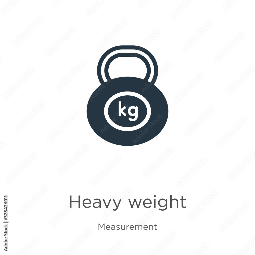 Heavy weight icon vector. Trendy flat heavy weight icon from measurement collection isolated on white background. Vector illustration can be used for web and mobile graphic design, logo, eps10 Heavy weight icon vector. Trendy flat heavy weight icon from measurement collection isolated on white background. Vector illustration can be used for web and mobile graphic design, logo, eps10