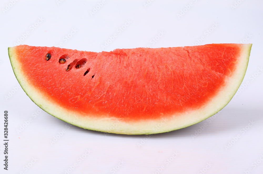 Watermelon slice isolated on white background Watermelon slice isolated on white background