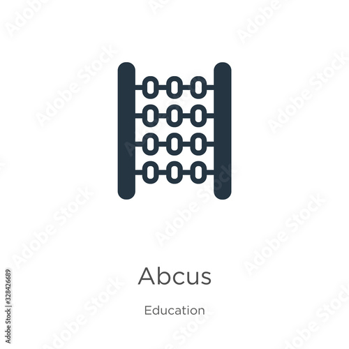 Abcus icon vector. Trendy flat abcus icon from education collection isolated on white background. Vector illustration can be used for web and mobile graphic design  logo  eps10