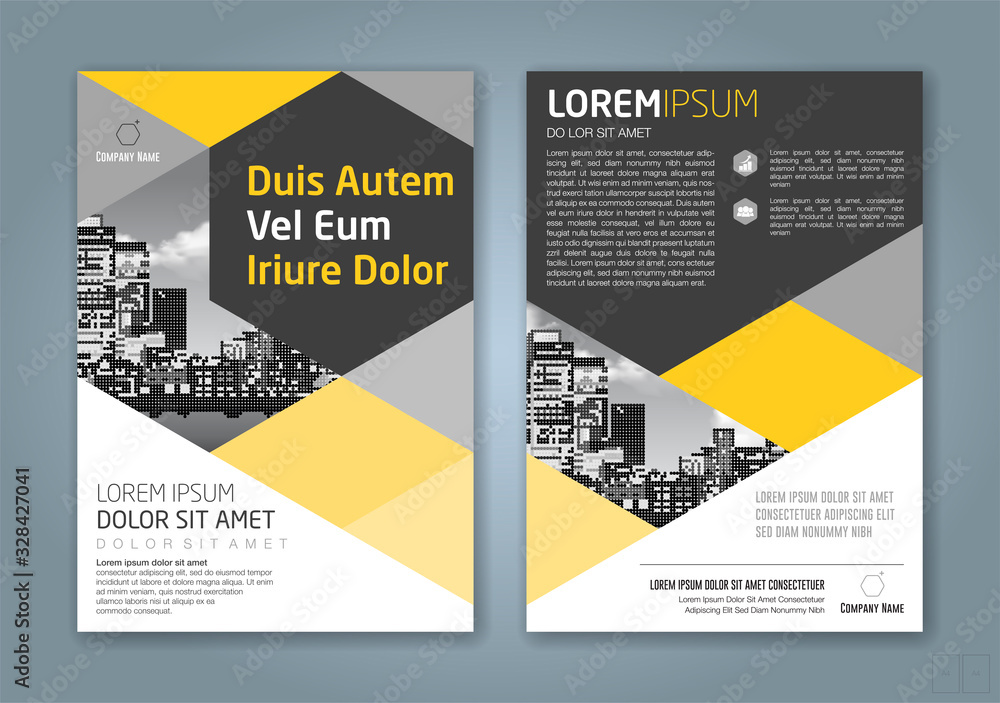 Fototapeta premium Abstract minimal geometric circle background for business annual report book cover brochure flyer poster