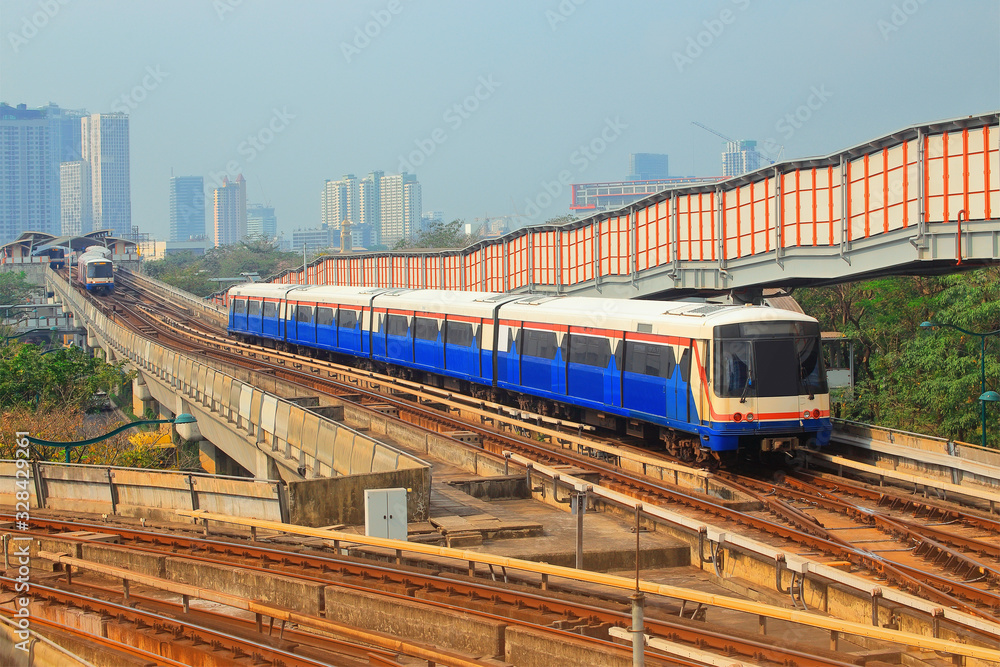The Bangkok Mass Transit System, Skytrain in Bangkok The Bangkok Mass Transit System, Skytrain in Bangkok