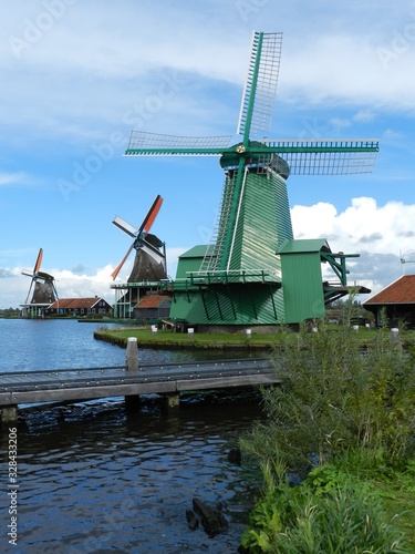 Zaanse Schans, The Netherlands, Windmills