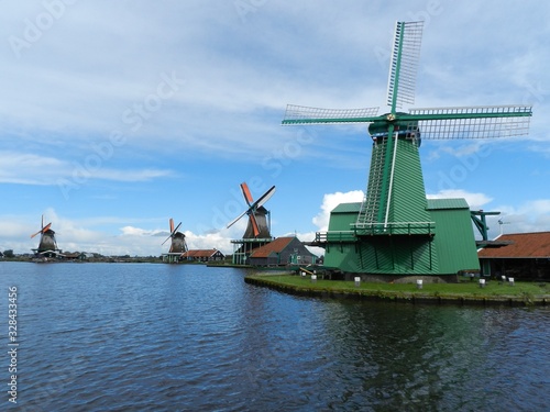 Zaanse Schans, The Netherlands, Windmills