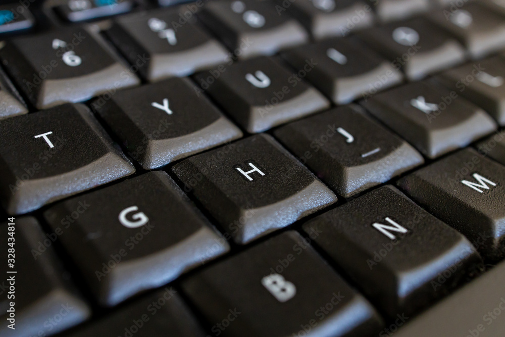 macro photo of keys on a computer keyboard macro photo of keys on a computer keyboard