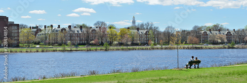 Foto Charles River, Cambridge. Panoramic View