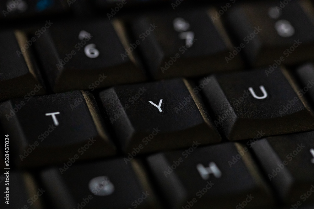 macro photo of keys on a computer keyboard macro photo of keys on a computer keyboard
