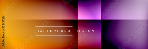 Abstract background - squares and lines composition created with lights and shadows. Technology or business digital template