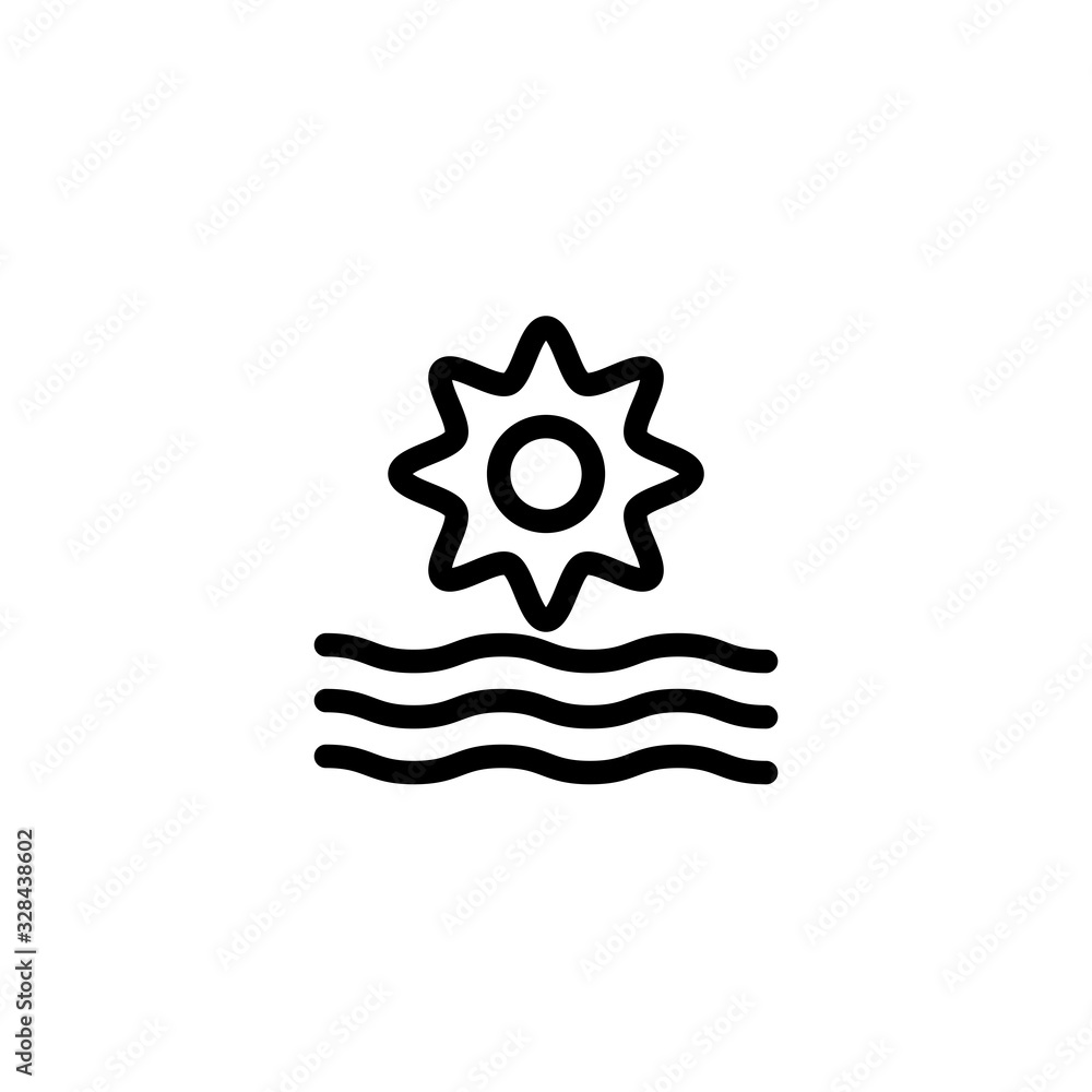 Vector illustration, sunrise icon design Vector illustration, sunrise icon design
