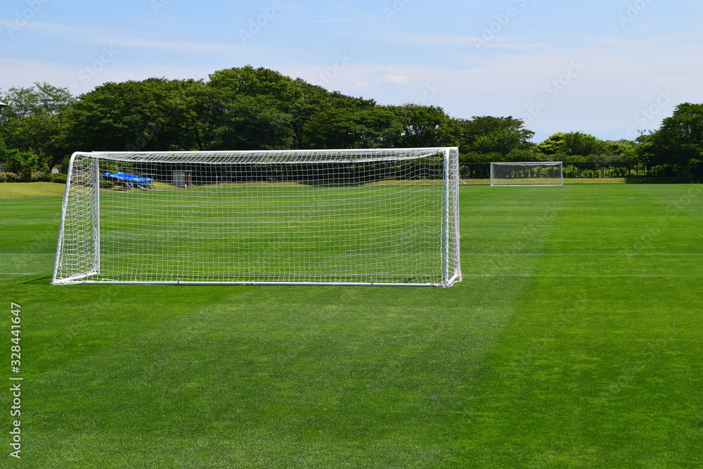 Fototapeta premium サッカー ゴールネット