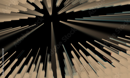 Canvas Print Creative abstract background with artistic pattern
