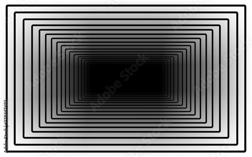 black and white tunnel texture background