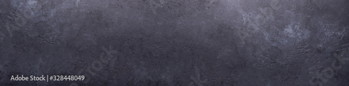 Panel kuchenny z motywem Dark slate background Long banner Old textured background