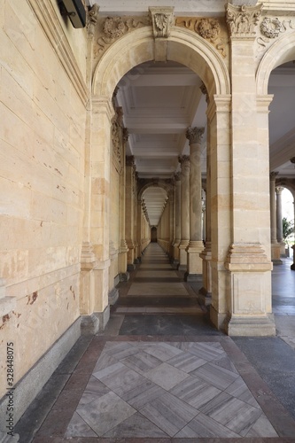 Czechia Karlovy Vary city architecture