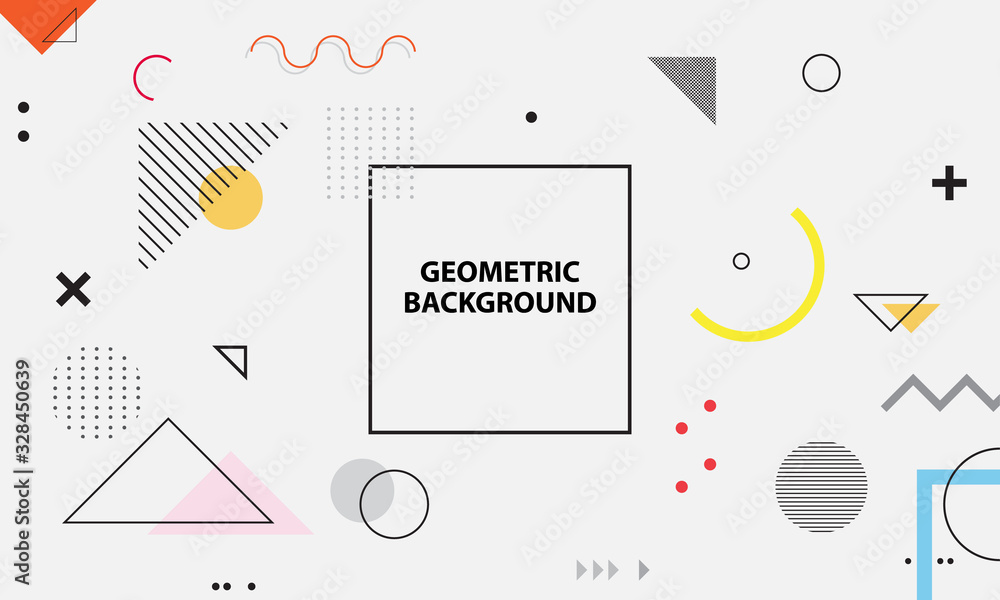 Abstract modern geometric background. Vector illustration Abstract modern geometric background. Vector illustration