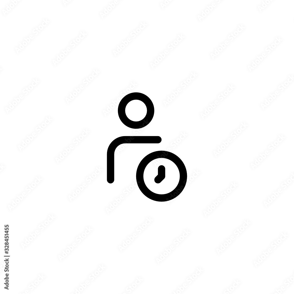 Time Lapse for Account Icon, Logo, Vector Time Lapse for Account Icon, Logo, Vector