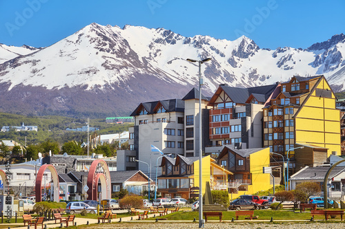 Ushuaia, the capital of Tierra del Fuego Province, Argentina.