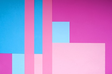  geometric pattern. Color blocking background. striped background in pastel pink and blue colors.Paper Striped geometric background. pink and blue abstract texture.
